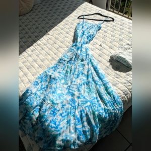 Italian Coral Dress 🩵🌊